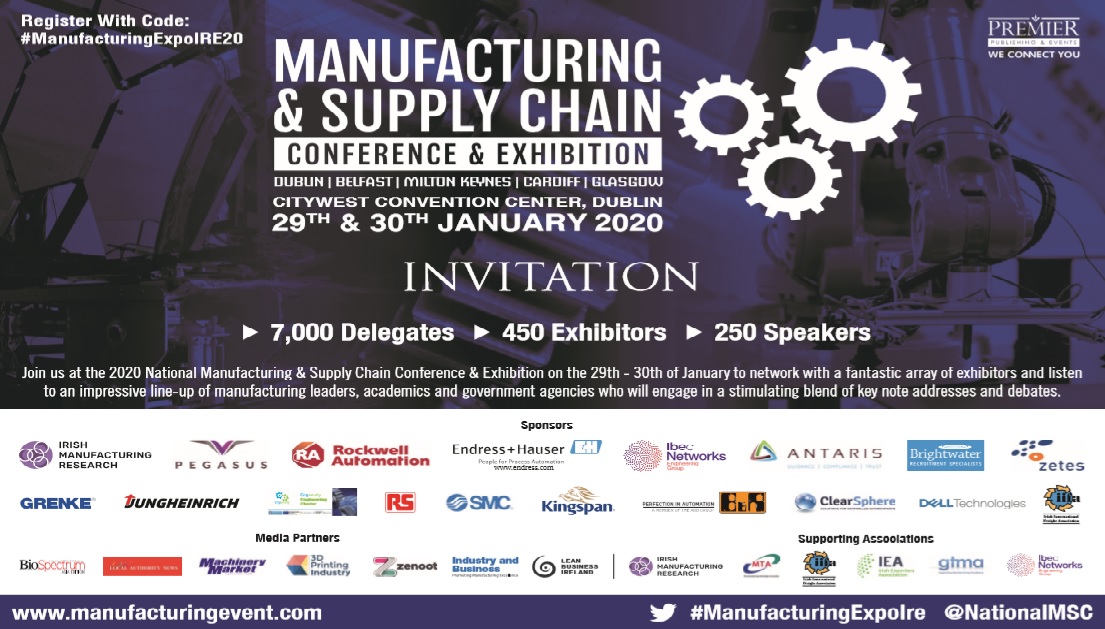 Invitation to Manufacturing and Supply Chain Event 2020